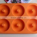Hot Sell Silicone Bagels Mold DIY Doughnut Mold Baking Pan thumbnail-4