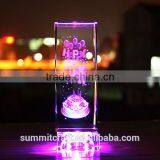 Light Base 3d Laser Engraving Crystal Birthday Gifts thumbnail-2