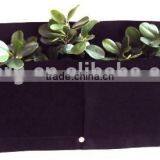4 Pouch Horizontal Hanging Wall Fabric Pot Container thumbnail-3
