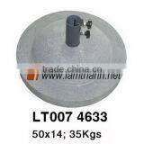 Vietnam Cement Manufacterer Lam Thanh's Grey Stone Umbrella Base thumbnail-1
