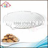 NBRSC Reliable Company Multi-Purpose Stainless Steel Cross-wire Round Baking and Cooling Rack thumbnail-5