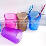 Factory Direct Sale Colorful Frosted Plastic Toothbrush Cup Tooth Mug Gargle Cup thumbnail-2