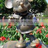 Bronze Mikey Mouse Cartoon Character Sculpture thumbnail-1