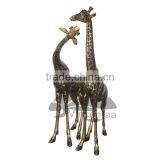 High Quality Life Size Giraffe Statue VSL-055 thumbnail-1