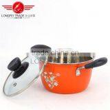 High Quality Longfei Colorful Stock Pot/soup Stock Pot/stainless Steel Handle Stock Pot thumbnail-6