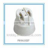 Ceramic Ceiling E27 F519 Lamp Holder thumbnail-1