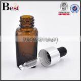 15ml 30ml Empty Beautiful Square Glass Dropper Bottle Comestic Packaging Aluminium Cap Square Glass Dropper Bottle Free Sample thumbnail-2