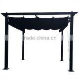 3x3m Outdoor Square Easily Assembled Metal Pergola Gazebo thumbnail-3