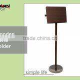 Restaurant Equipment Standing Adjustable Holder Wooden Lectern Catalogue Stand thumbnail-1
