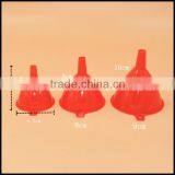 Hot Selling Plastic Hopper Manufacturer/OEM PP Colorful Funnel for Sale/3 Size PP Funnels Set Wholesale thumbnail-4