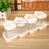 OEM Home Food-Grade Plastic Spice Box Condiment Storage Container Plastic Seasoning Box Supplier In ShenZhen thumbnail-2