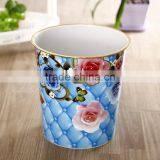 Factory Price Household Pure PP Plastic Round Dust Bin Storage Box thumbnail-4