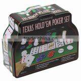 200pcs Poker Chips Set in Tin Box thumbnail-1
