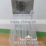 Luxury Sequin & Tutu Chair Cap Chair Cover for Wedding Decor thumbnail-2