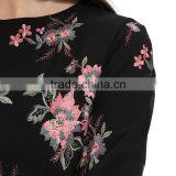 Latest Fashion Women Custom Embroidery Bomber Jackets thumbnail-6