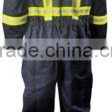 NFPA 2112 HRC 2 FR Cotton Coverall With Reflective Trim thumbnail-3