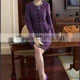 Fashion Ladies Skirt Suits Custom Women Suit WMS26 thumbnail-3