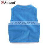 Kids Garments Plain Boutique Pocket Custom Windproof Polar Fleece Children's Vests thumbnail-2