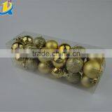 Household Party Decoration White Plastic Christmas Ornaments Balls thumbnail-4