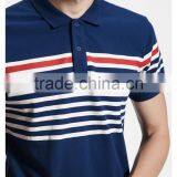2016 Fashion Stripe Short Sleeve Mens Polo Tshirts thumbnail-2