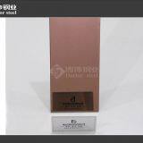Supply 304 Coffee Red Mirror Decorative Stainless Steel Sheet thumbnail-4