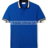 Mens Polo Shirt with tiffin collar & Cuff, 100% Ctn, Pique, 180 Gsm