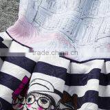 Baby Girl Party Dress Children Frocks Designs Kids Printing Dress#F0066 thumbnail-6