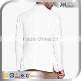 Wholesale Clothing Latest Design Fancy White Plain Business Suit Mens Blazer thumbnail-3