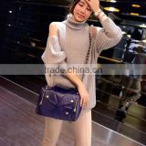 2016 New Design Hollow out Genuine Leather Young Lady Tote Bag Women Handbag Shouder Bags for women
