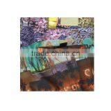 Wholesale Jacquard Fabric Beach Shorts, 4 Way Stretch Boardshorts Custom thumbnail-5