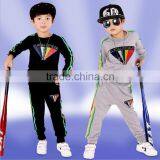 Fashion Casual 3d Printing Diamond or Words Cotton Kids Hoodies and Sports Clothes Sets thumbnail-1