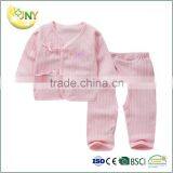 Wholesale 100% Cotton Plain Unisex Babies Clothing Sets thumbnail-2