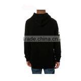 Black 100% Cotton Cheap Plain Hoodies Hoodies thumbnail-3