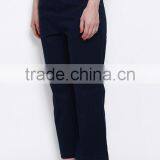 EY0585P High Waisted Cropped Culotte Female Trousers Women Casual Pants thumbnail-2