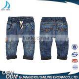 2017 Super Quality Unique Design Hand Brush Fashion Kids Ripped Jeans for Wholesale thumbnail-3