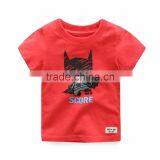 Wholesale Summer Cotton Short Sleeves Boys Kids Round Neck T-shirt thumbnail-4