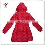 European Girl Custom Winter Long Jacket thumbnail-2