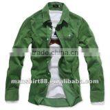 2016 Superbly Multicolor Men Corduroy Casual Shirt thumbnail-4