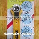 Top Quality Rotary Cutter 28mm Fabric Paper Vinyl Circular Cut(with 100% Quality Guarantee) Rotary Cutter Roller Cutter Round thumbnail-1