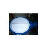 PTFE Lined Wafer Butterfly Valve thumbnail-1