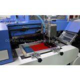 3 Colors Apparel Label Screen Printing Machine