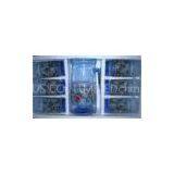 Blue Drinking Glasses Drinkware Sets for Hotel, Home, Garden thumbnail-1