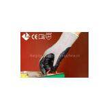 Gloves or 20-PL274D Grey Polyester Knitting Gloves Black Nitrile Coated on Palm thumbnail-2