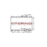 NISSENS Car Aluminum Radiator