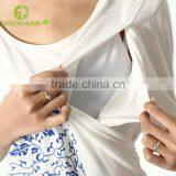 Short Sleeve Comfortable Nursing Clothes thumbnail-4