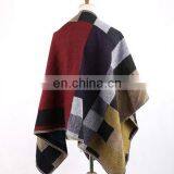 New Arrival Plaid Blanket Shawl Scarf Embroider OEM Acceptable thumbnail-2