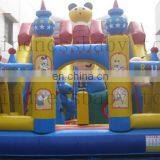 Attractive Inflatable Fun City, Big Inflatable Bouncy Games, Inflatable Combo Slid Fun Land City thumbnail-2