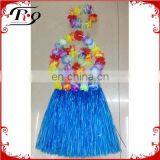 Hawaiian Luau Blue Skirt Kid