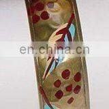 Brass Hand Painted Bangles thumbnail-1
