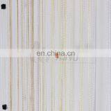 Beaded Gold Metal Living Room String Curtain Fabric thumbnail-3